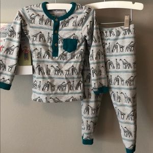 Coccoli Giraffe Print PJ